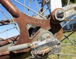 Chicago Schwinn Bicycle, Brown 3 Speed World Tourist Bike, Serial# 2006343