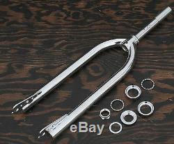 Chrome 26 Prewar Schwinn Cruiser Bike Tube FORK 1 Headset Vintage MTB Bicycle