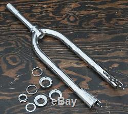 Chrome 26 Prewar Schwinn Cruiser Bike Tube FORK 1 Headset Vintage MTB Bicycle