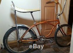 Classic 1960s Schwinn Deluxe Stingray Coppertone Vintage great restoration