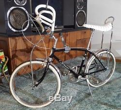 Classic Schwinn Sting Ray Fastback Ramshorn Vintage Bicycle Collectible Restored