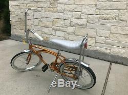 Classic Vintage 1966 Schwinn Stingray Bicycle Krate Fastback