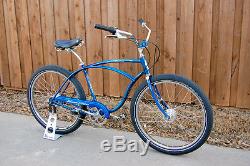 Custom Vintage 79 Schwinn Cruiser Bike Strandie Klunker BMX 26 Bicycle Cook Bros