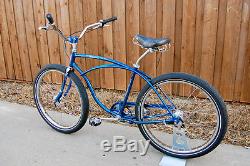 Custom Vintage 79 Schwinn Cruiser Bike Strandie Klunker BMX 26 Bicycle Cook Bros