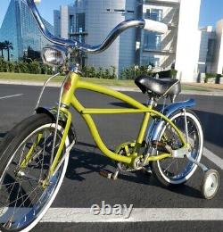 Custom made vintage 16double straightbar schwinn. Stingray, pixie, lil chick