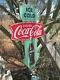 Drink Coca Cola Ice Cold Arrow Metal Cool Old School Look Soda Pop Advertising