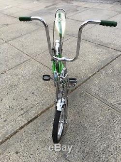 Euc Mint Vintage Schwinn Stingray Deluxe Muscle Bicycle In Green