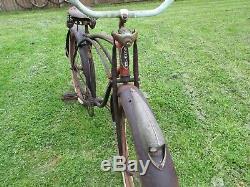 Fresh barn find rare vintage 1950s Schwinn black phantom rat ride rat /restore