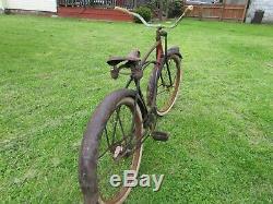 Fresh barn find rare vintage 1950s Schwinn black phantom rat ride rat /restore