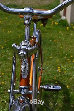 Gorgeous SCHWINN 1963 Jaguar Mark V Vintage BICYCLE Radiant Coppertone CLEAN