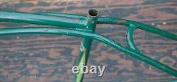 Green Schwinn B-6 AutoCycle Bike FRAME Vintage Phantom Tank Cruiser Bicycle B6