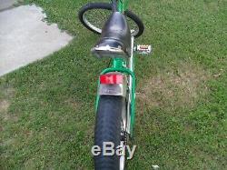 Green Schwinn Orange County Chopper 20 Stingray Bycycle In Very Good Condition