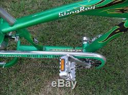 Green Schwinn Orange County Chopper 20 Stingray Bycycle In Very Good Condition