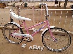 Hard To Find Vintage Pink SCHWINN FAIR LADY Stingray Bicycle