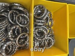 Huge Lot Vintage Schwinn Bicycle Bottom Crank Bracket Bearings Used 50s 60s 70s