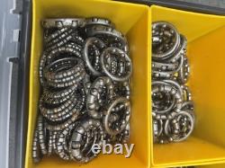 Huge Lot Vintage Schwinn Bicycle Bottom Crank Bracket Bearings Used 50s 60s 70s