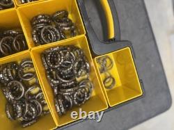 Huge Lot Vintage Schwinn Bicycle Bottom Crank Bracket Bearings Used 50s 60s 70s