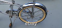 Incredible Banana Seat Vintage Bicycle, Chrome Beauty! Believe to Be Schwinn