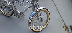 Incredible Banana Seat Vintage Bicycle, Chrome Beauty! Believe to Be Schwinn