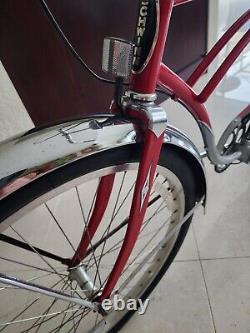 Incredible Vtg Schwinn Cruiser Four. Original Paint? Chrome Fenders? Must See