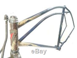 Iver Johnson Frame Truss Fork Prewar Vintage 26 Bike Bicycle Schwinn Og Paint