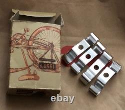Jeweled Bicycle Hubcaps Vintage Schwinn 1950 Reproduction Retro NIB Bike 1990
