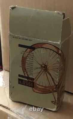 Jeweled Bicycle Hubcaps Vintage Schwinn 1950 Reproduction Retro NIB Bike 1990