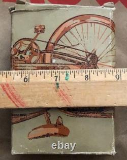 Jeweled Bicycle Hubcaps Vintage Schwinn 1950 Reproduction Retro NIB Bike 1990