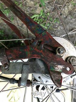 Klunker bicycle. Vintage Mountain Bike, Schwinn Excelsior. Breeze Fischer Era