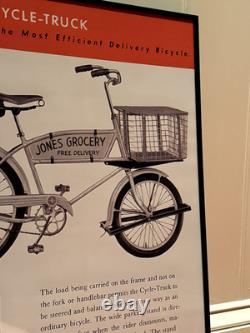 Large Schwinn Cycle-Truck Vintage Bicycle Advertisement Brochure