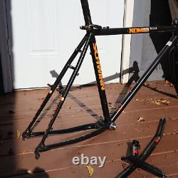 Large Schwinn KOM S9 MOS Team Issue Vintage 26 MTB Frameset Tange Butted CrMo