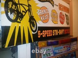 Large Vintage Rare Schwinn Bicycle Advertising 30'' Porcelain Metal Sign