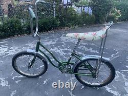 Local Pick Up Only 1971 Schwinn Fair Lady Stingray Muscle Vintage Green Bicycle