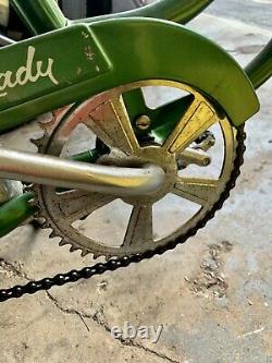 Local Pick Up Only 1971 Schwinn Fair Lady Stingray Muscle Vintage Green Bicycle