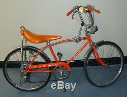 (MA2) Vintage Schwinn Manta-Ray 5 Speed Bicycle Orange FOR LOCAL PICK-UP