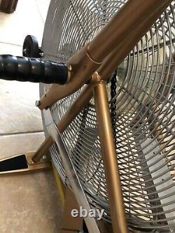 MINT Vintage Gold Schwinn AirDyne Exercise Bike withErgometer MFG in Chicago USA