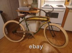 Men's Hawthorne. Ward Balloon Tire Bicycle 1940's Vintage Pre-War Tank Bike