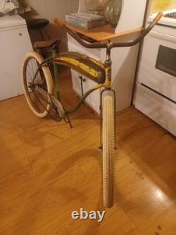 Men's Hawthorne. Ward Balloon Tire Bicycle 1940's Vintage Pre-War Tank Bike