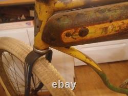 Men's Hawthorne. Ward Balloon Tire Bicycle 1940's Vintage Pre-War Tank Bike