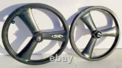 NOS Schwinn XS OGK Bladed Spoke Mag 20 BMX Freestyle Bicycle Wheel Set Haro Revo