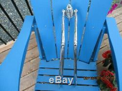 NOS Schwinn original vintage chrome springer fork complete with LOCKING steering
