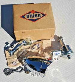 NOS Union Generator Bullet Head Light Bicycle Vtg 1930's 40's Schwinn Elgin