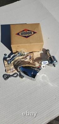 NOS Union Generator Bullet Head Light Bicycle Vtg 1930's 40's Schwinn Elgin