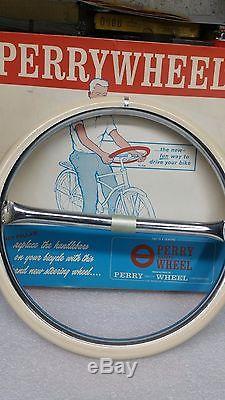 Nos Vtg Perrywheel Schwinn Stingray Murry Sears Huffy Muscle Bike Handlebar Set