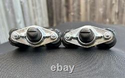 NOS VTG SCHWINN 1960's 20 BALLOON BIKE LARGE DIAMOND PEDALS 1/2 AXLES CHROME