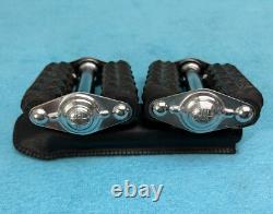NOS VTG SCHWINN 1960's 20 BALLOON BIKE LARGE DIAMOND PEDALS 1/2 AXLES CHROME
