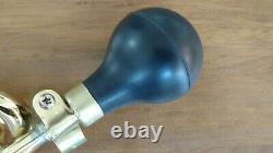 NOS Vintage 1970 Schwinn Stingray Krate Banana Seat Muscle Bike Brass Bugle Horn