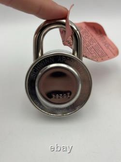 NOS Vintage Schwinn Bicycle Lock Combination PadLock Red Rare 1970s Part# 06 600