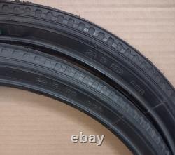 NOS Vintage Schwinn Bike Tire Tires 24 x 1.75 in Pair Black New