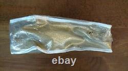 NOS Vintage Schwinn Bornemann Banana Seat Muscle Bike Gold Glitter Seat Bag